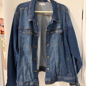 Ava & Viv Dark Blue Denim Jacket